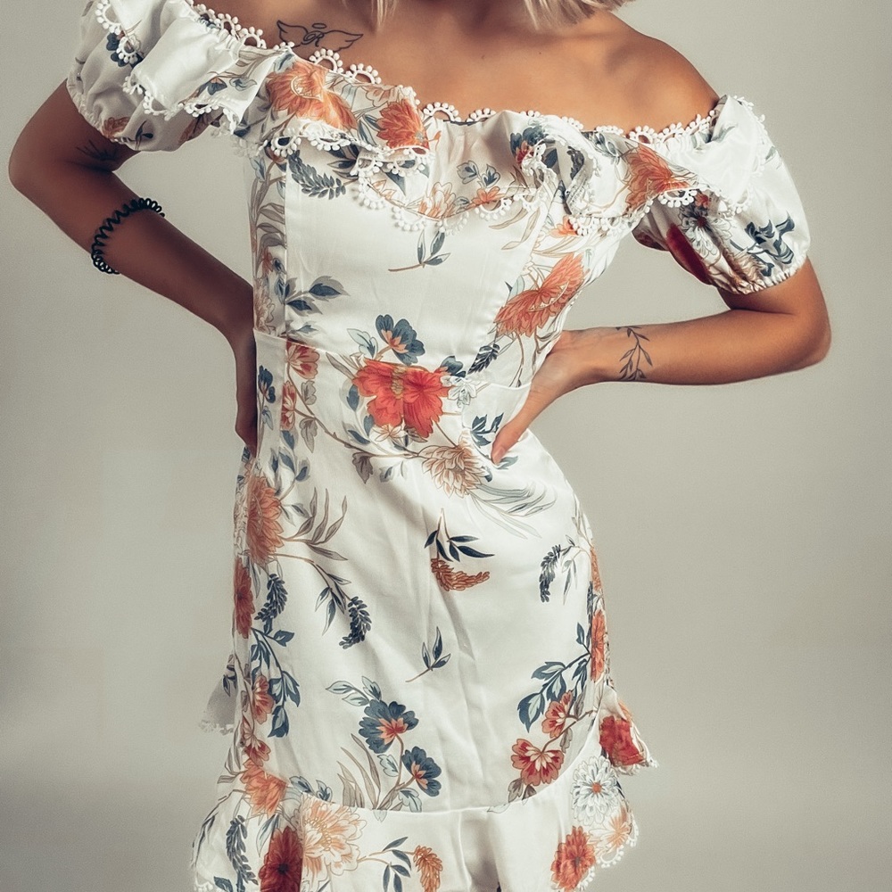 mini floral dress